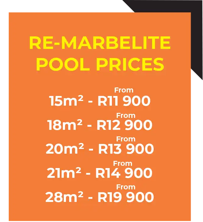 prices to re-marbelite pools