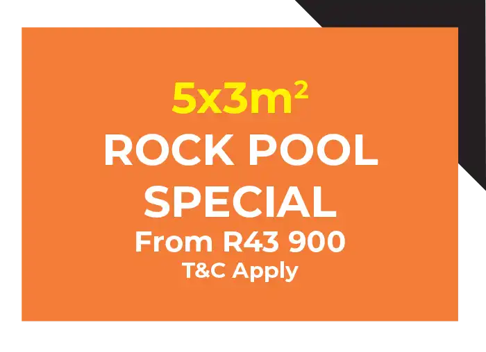 special rock pool entertainment area