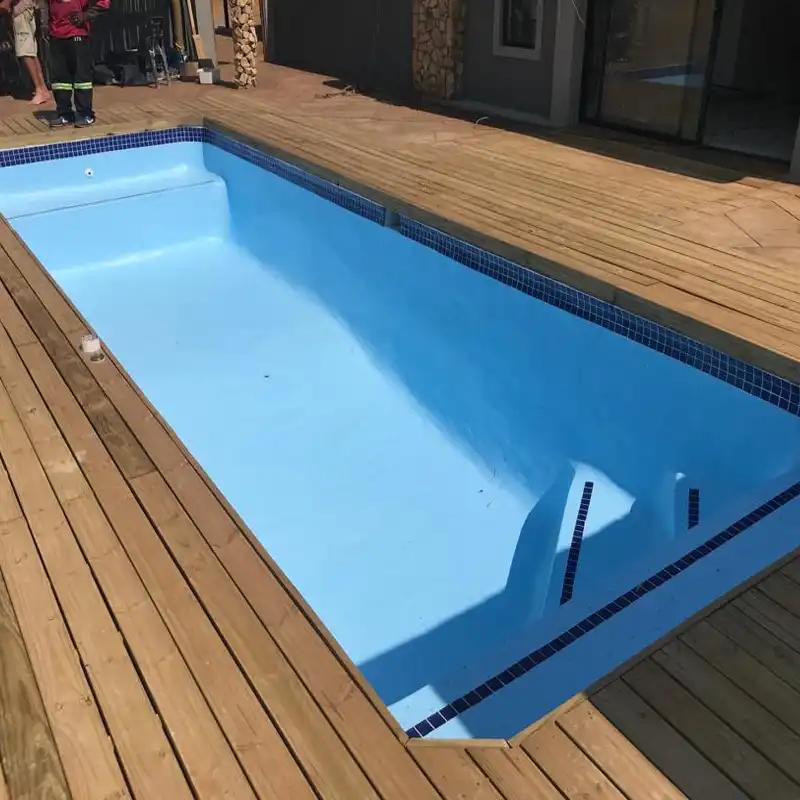 example of pool repairs done by the team of thatchpros.co.za